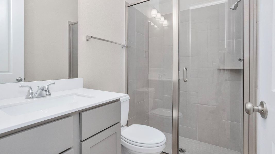 Furnished interior view inside a new home in Artavia, Conroe (Image 5).