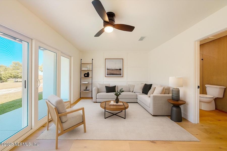 Furnished interior view inside a new home in , St. Augustine (Image 6).