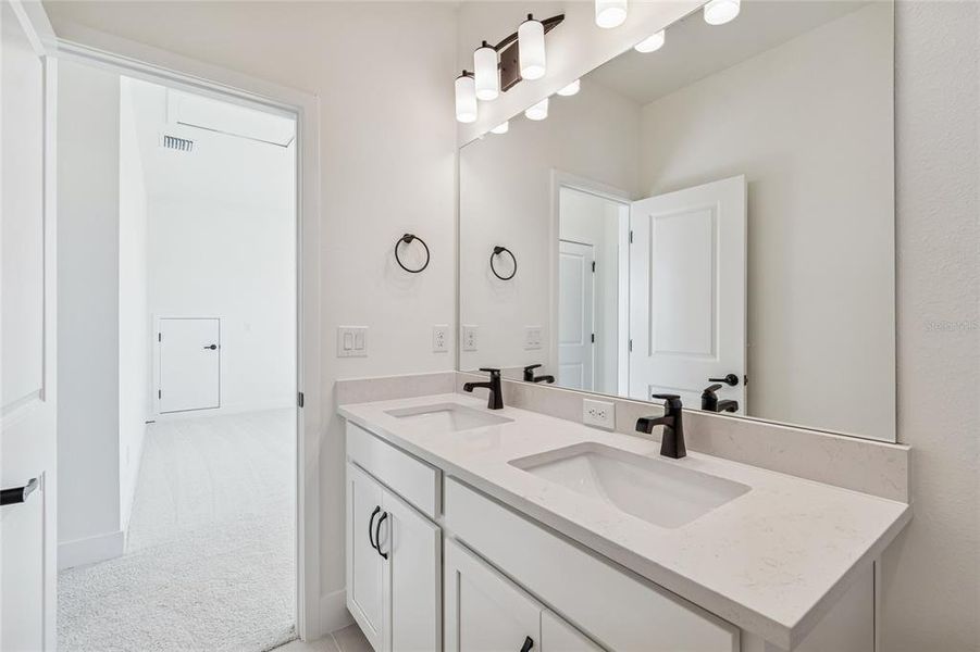 Furnished interior view inside a new home in Chapel Crossings - Garden Series, Wesley Chapel (Image 7). Furnished interior view inside a new home in Chapel Crossings - Garden Series, Wesley Chapel (Image 7).