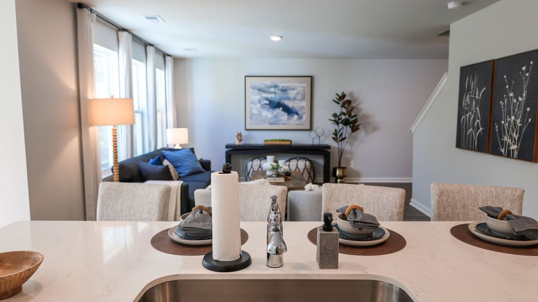 Furnished interior view inside a new home in Hartmann Crossing, Lebanon (Image 14).