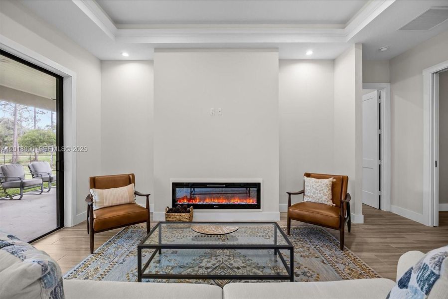 Furnished interior view inside a new home in , Fort Pierce (Image 7).