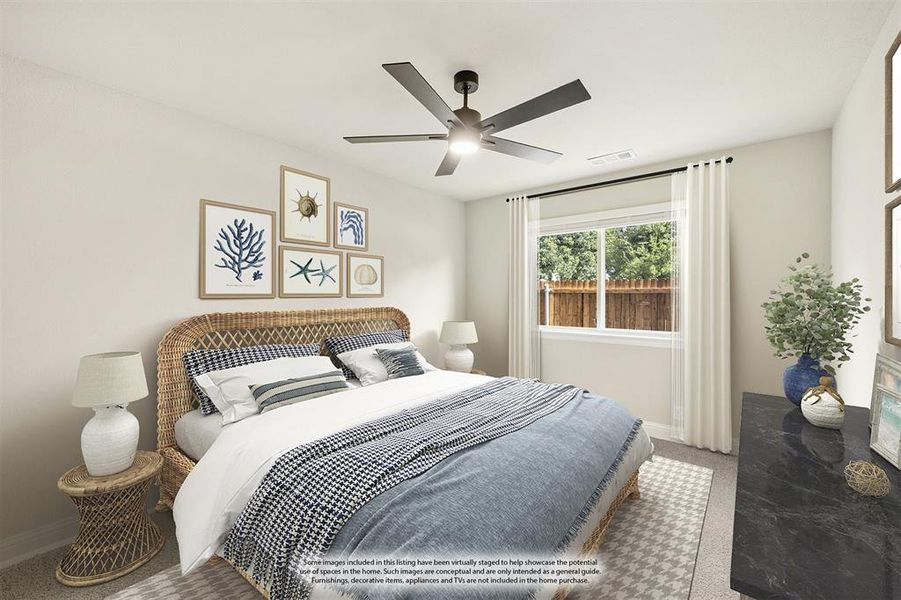 Furnished interior view inside a new home in East Oak Creek 50-55, Commerce (Image 13).