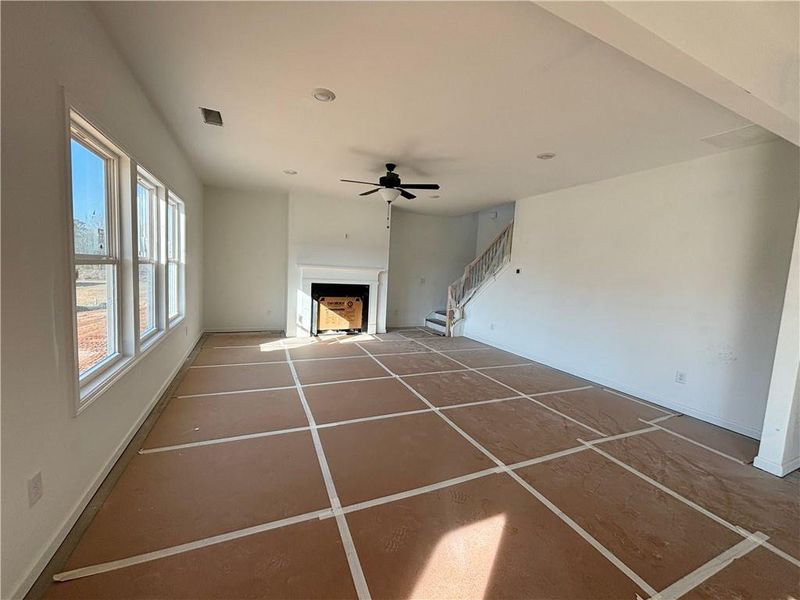 In-progress construction of a new home in Arbors at Richland Creek, Buford, GA (Image 17).