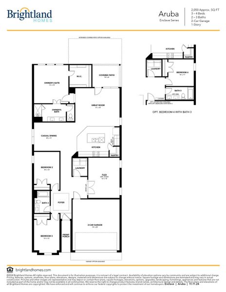 Aruba Floor Plan