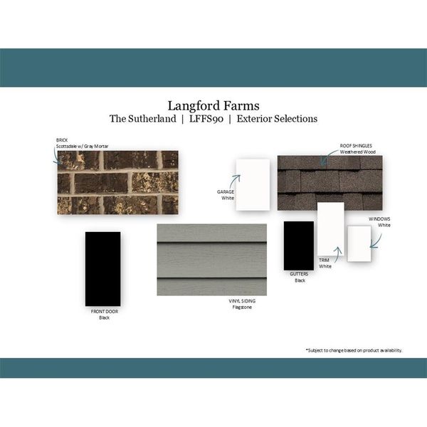 Image 34 of a home in Langford Farms.