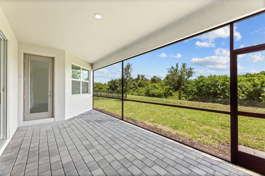 Exterior details and patio area of a home in Calusa Country Club, Lakewood Ranch (Image 19). Exterior details and patio area of a home in Calusa Country Club, Lakewood Ranch (Image 19).