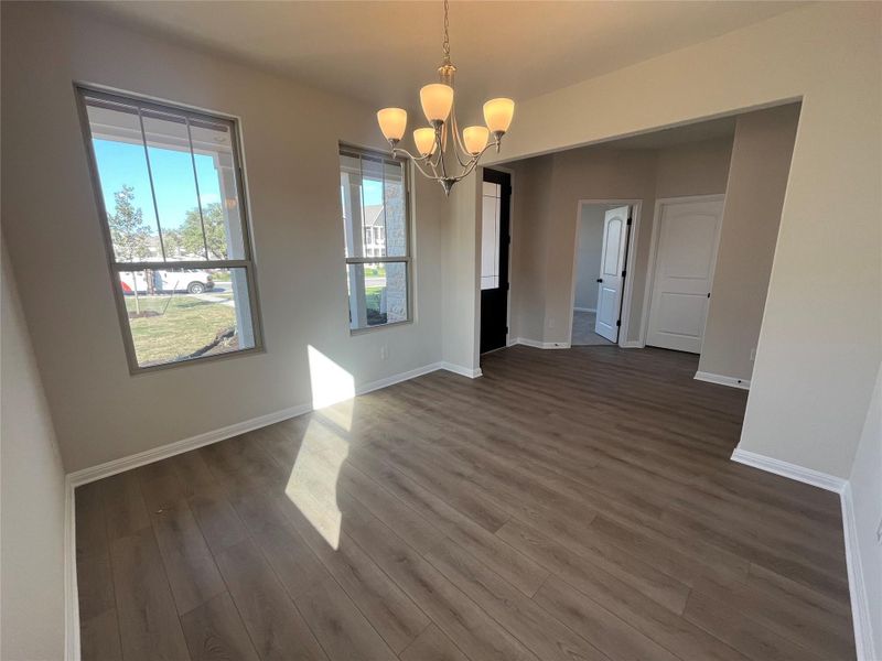 Spacious, unfurnished interior of a new home in The Cottages at Lariat, Liberty Hill (Image 14).