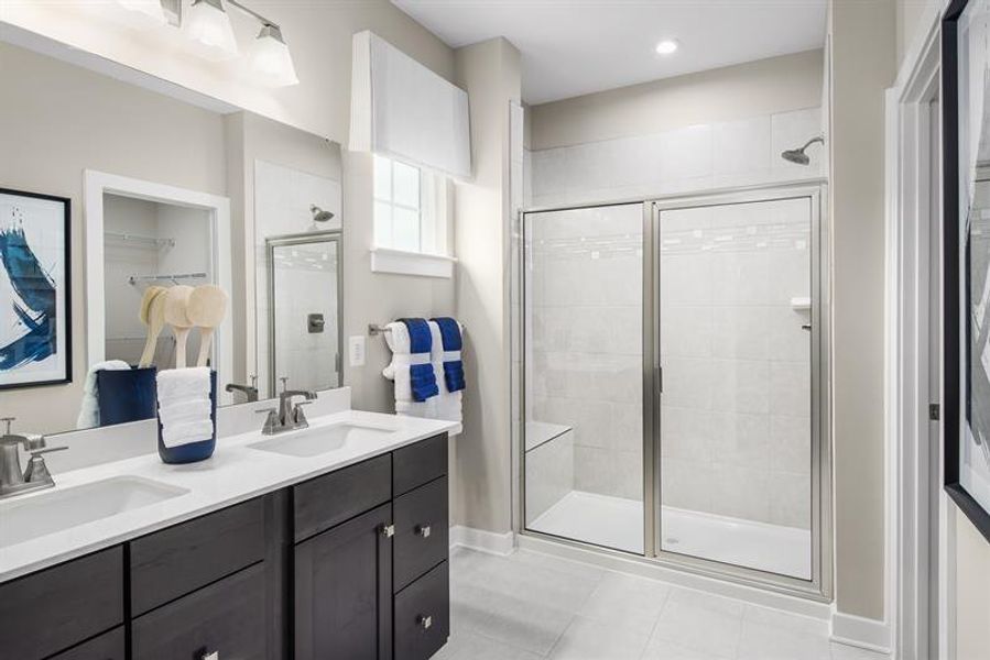 Representative furnished interior of a home built from the Ernest Hemingway by Ryan Homes in Fost, Moyock (Image 12).