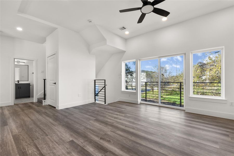 Spacious, unfurnished interior of a new home in , Houston (Image 14). Spacious, unfurnished interior of a new home in , Houston (Image 14).