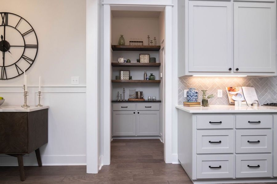 Representative furnished interior of a home built from the The Julia by Reece Homes in Pebble Creek, College Station (Image 11).