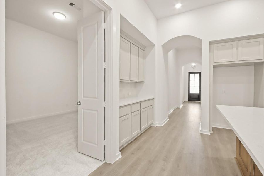 Furnished interior view inside a new home in Emory Glen, Magnolia (Image 7).