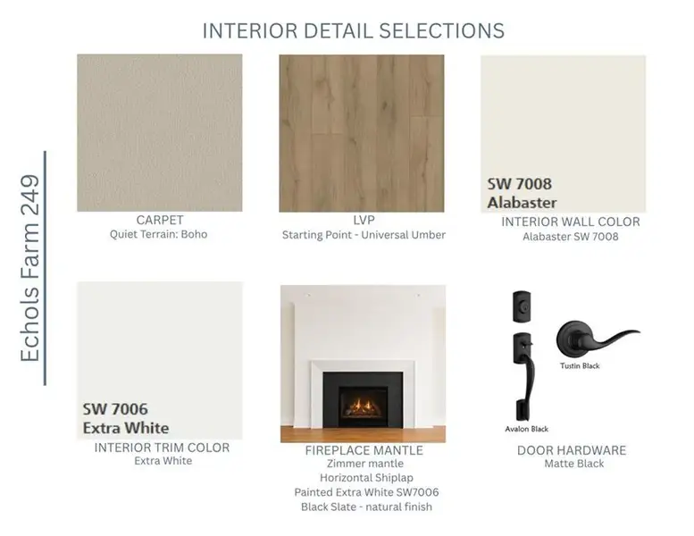 Sample of building materials used in homes in Echols Farm, Hiram (Image 32).