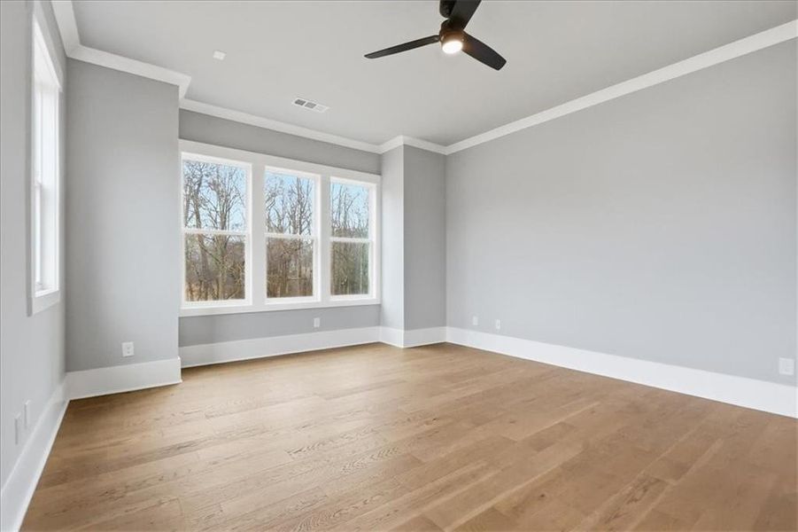 Spacious, unfurnished interior of a new home in Old Town Estates, Dacula (Image 61).