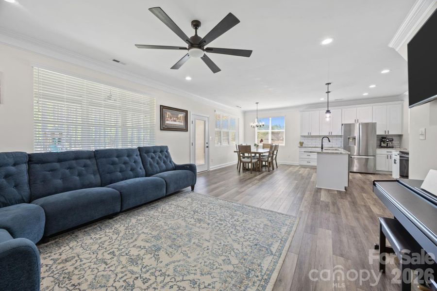 Furnished interior view inside a new home in , Monroe (Image 8).