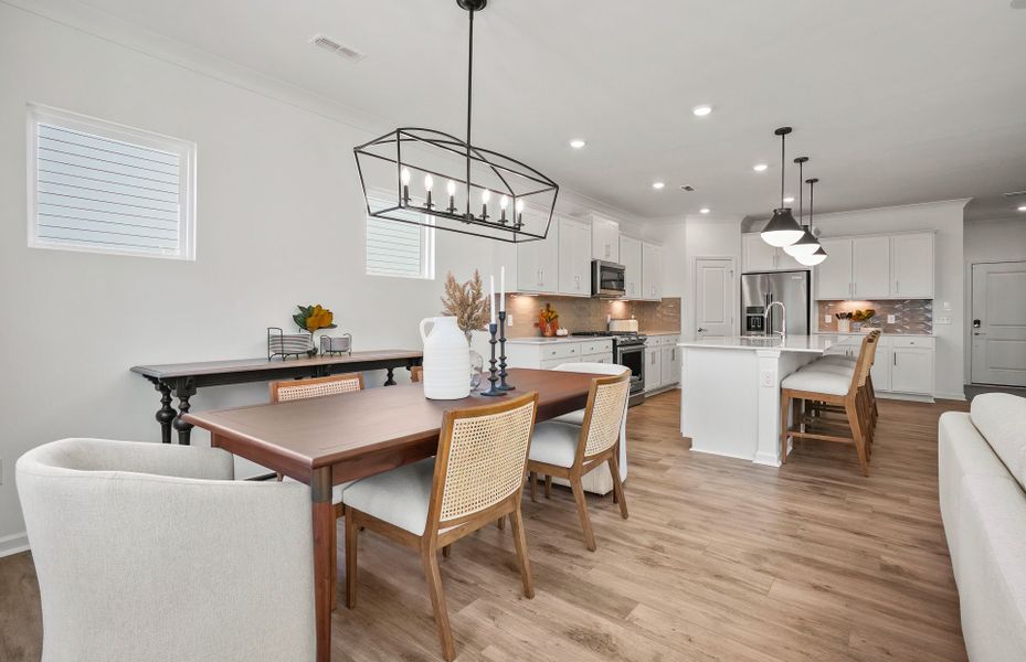 Representative furnished interior of a home built from the Marshall by Pulte Homes in The Retreat at Carolina Ridge, Harrisburg (Image 31).