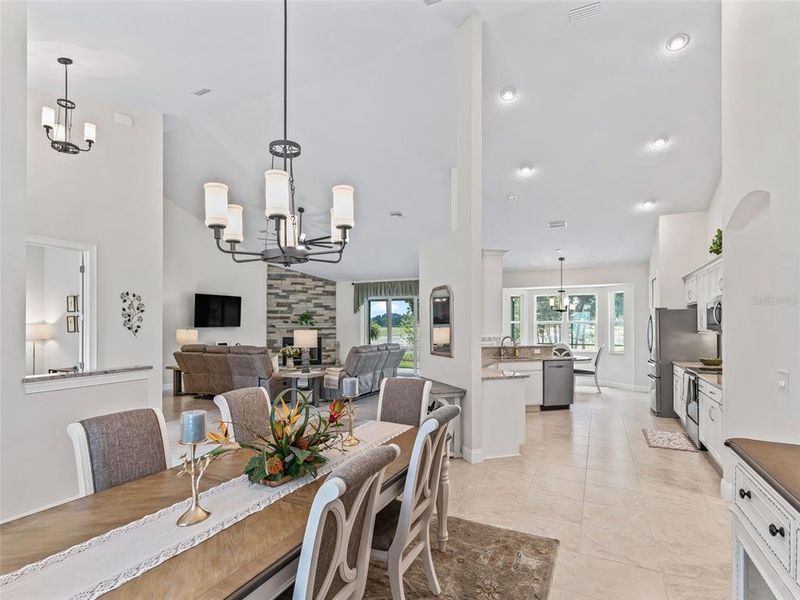 Furnished interior view inside a new home in , Lady Lake (Image 18). Furnished interior view inside a new home in , Lady Lake (Image 18).