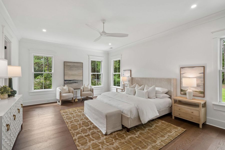 Furnished interior view inside a new home in , Mount Pleasant (Image 19).