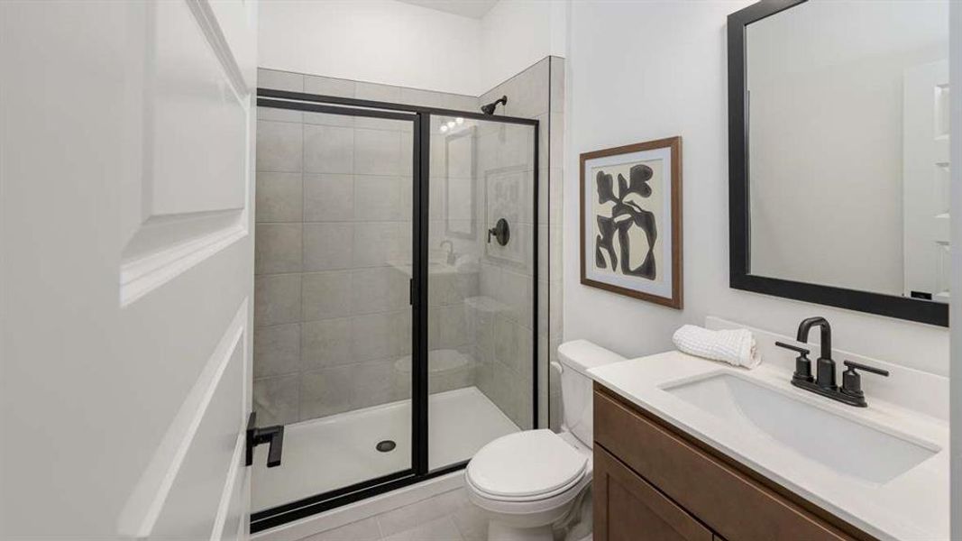 Furnished interior view inside a new home in Overlook at Peachtree Corners, Peachtree Corners (Image 29).