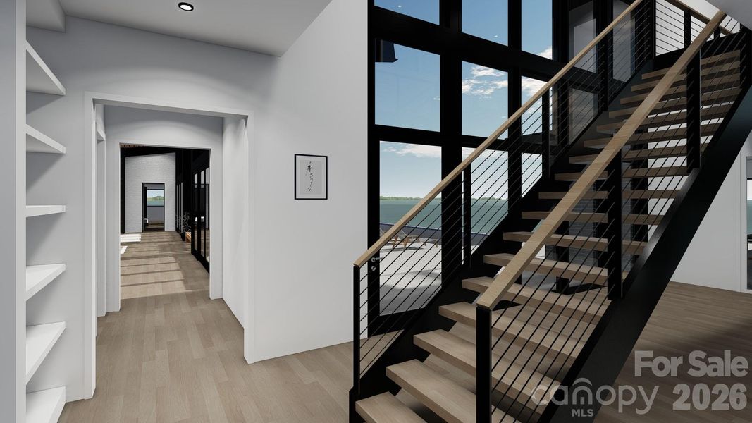 Stairwell rendering