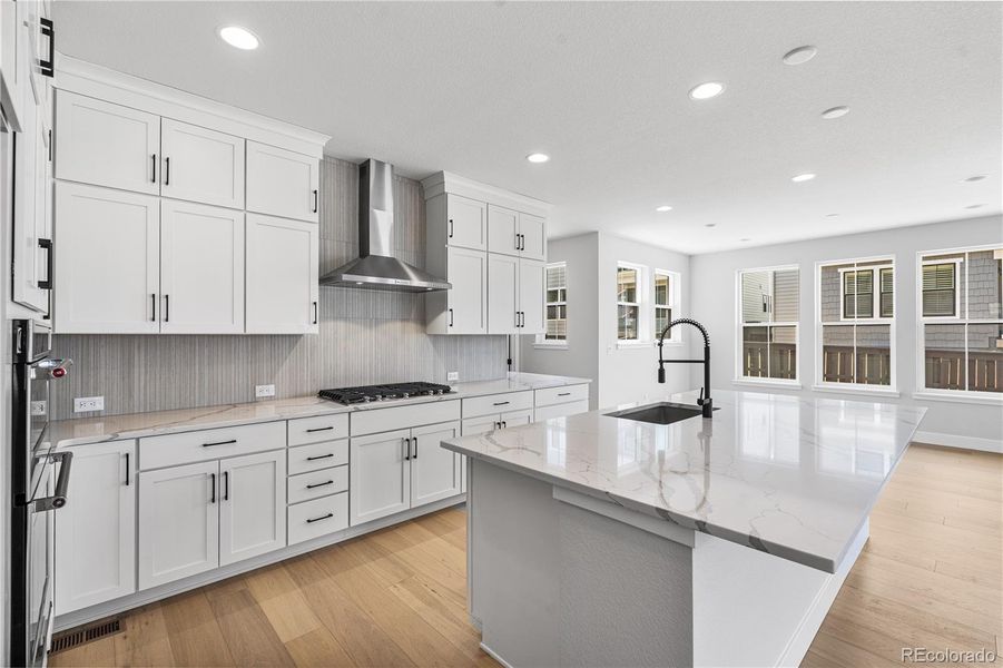 Furnished interior view inside a new home in Stargaze at Solstice, Littleton (Image 8). Furnished interior view inside a new home in Stargaze at Solstice, Littleton (Image 8).