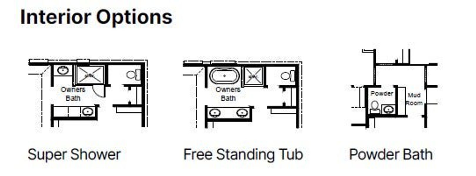 Amarillo Interior Options