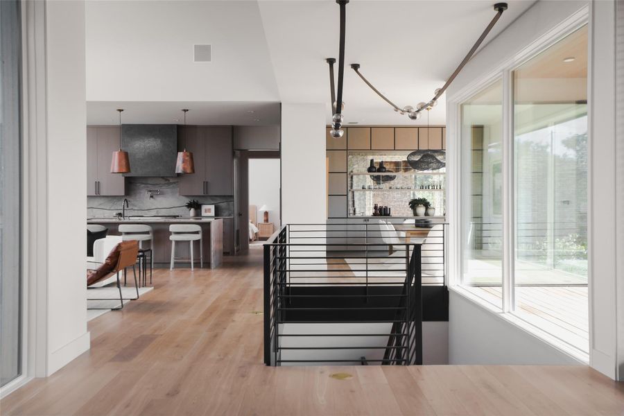 Furnished interior view inside a new home in , Austin (Image 30).