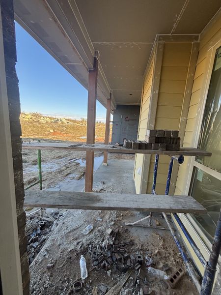 In-progress construction of a new home in Stoneview, Glen Rose, TX (Image 44). In-progress construction of a new home in Stoneview, Glen Rose, TX (Image 44).