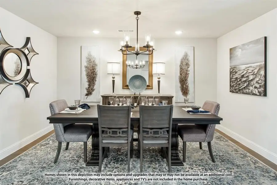 Furnished interior view inside a new home in Somerset, Mansfield (Image 4).