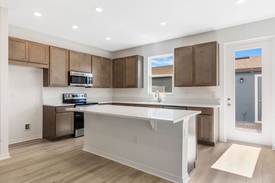 Furnished interior view inside a new home in Eden Crest, Apopka (Image 6). Furnished interior view inside a new home in Eden Crest, Apopka (Image 6).