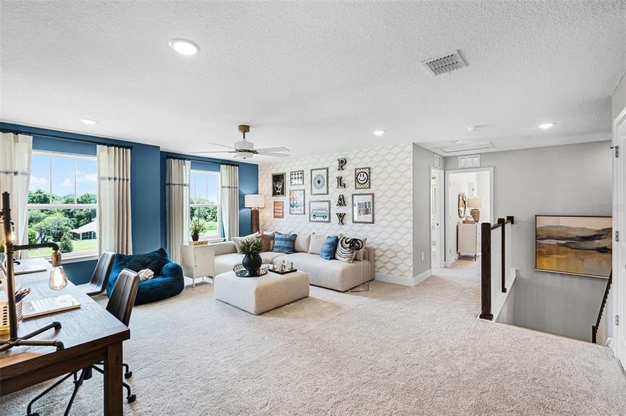 Furnished interior view inside a new home in Eden Crest, Apopka (Image 7).
