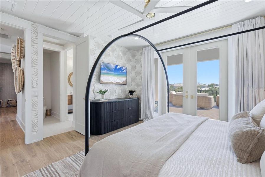 Furnished interior view inside a new home in , Anna Maria (Image 61).