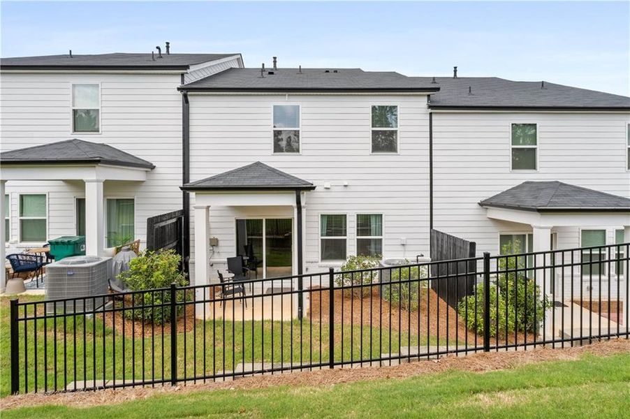 Front exterior of a new home in , Mableton, GA, highlighting curb appeal (Image 25).