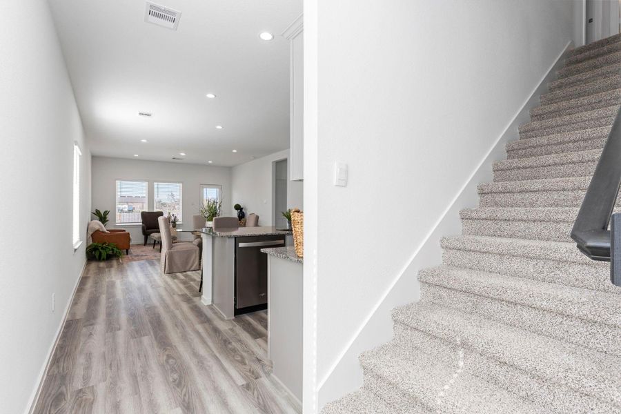 Furnished interior view inside a new home in Holly Ridge, Rosenberg (Image 36).