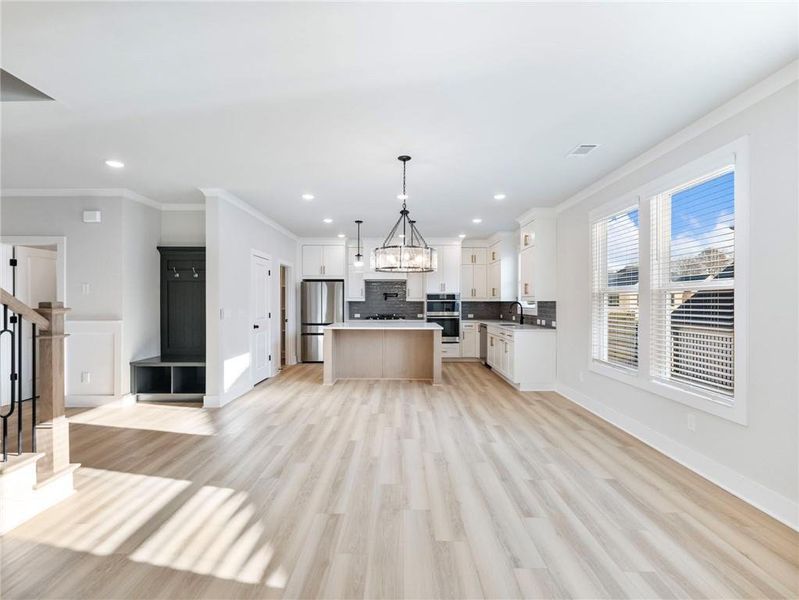 Spacious, unfurnished interior of a new home in , Buford (Image 22).