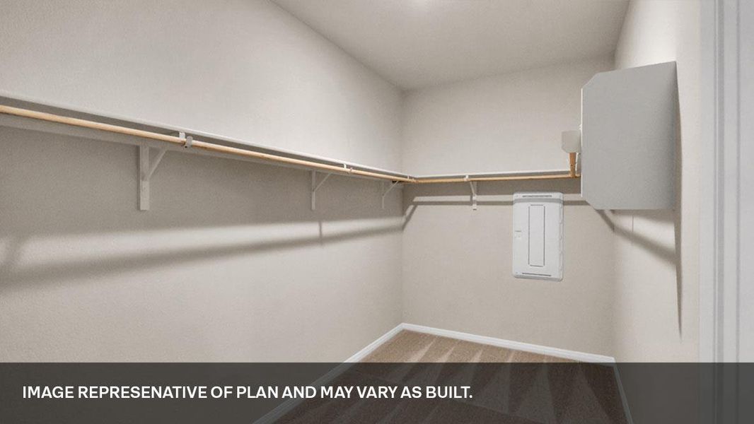 Spacious, unfurnished interior of a new home in Rosenbusch Ranch, Leander (Image 13).