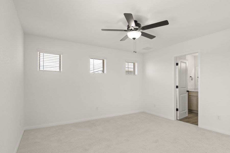 Representative unfurnished interior of a home built from the Oak by Pacesetter Homes in Blanco Vista, San Marcos (Image 18). Representative unfurnished interior of a home built from the Oak by Pacesetter Homes in Blanco Vista, San Marcos (Image 18).