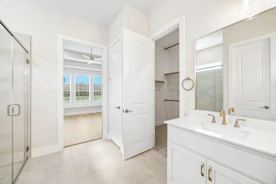 Furnished interior view inside a new home in Rainwater Crossing, Celina (Image 10).