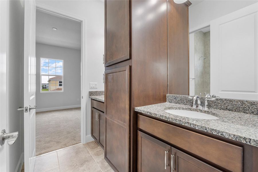 Furnished interior view inside a new home in , Loxahatchee (Image 10).