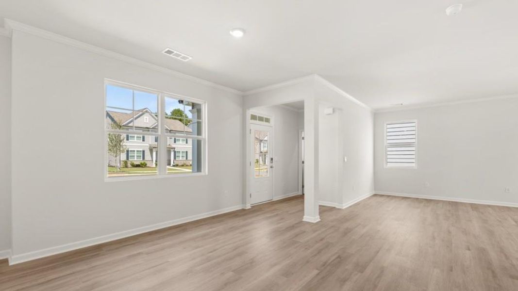 Spacious, unfurnished interior of a new home in Braselton Village, Braselton (Image 18). Spacious, unfurnished interior of a new home in Braselton Village, Braselton (Image 18).