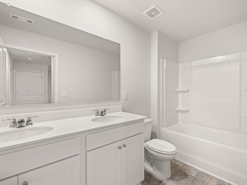 Furnished interior view inside a new home in Mountain Park, Dahlonega (Image 10).