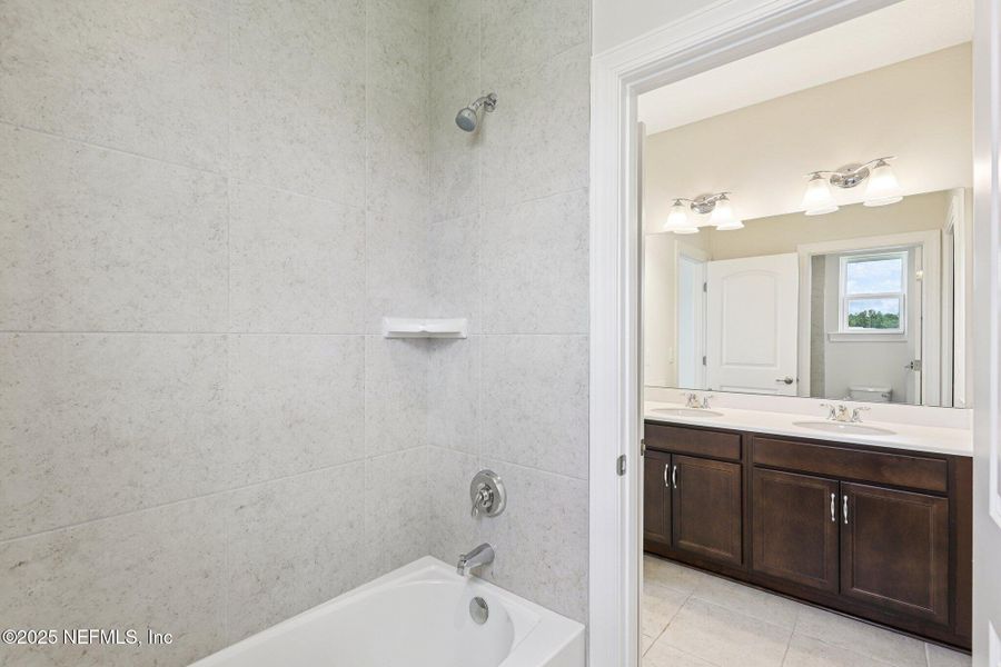 Furnished interior view inside a new home in , St. Augustine (Image 60).