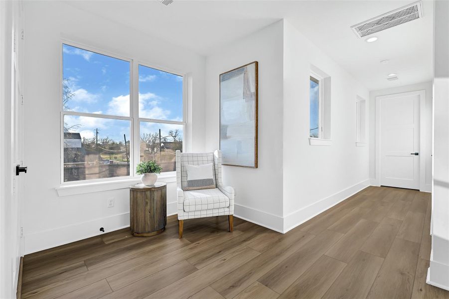 Furnished interior view inside a new home in , Houston (Image 11).