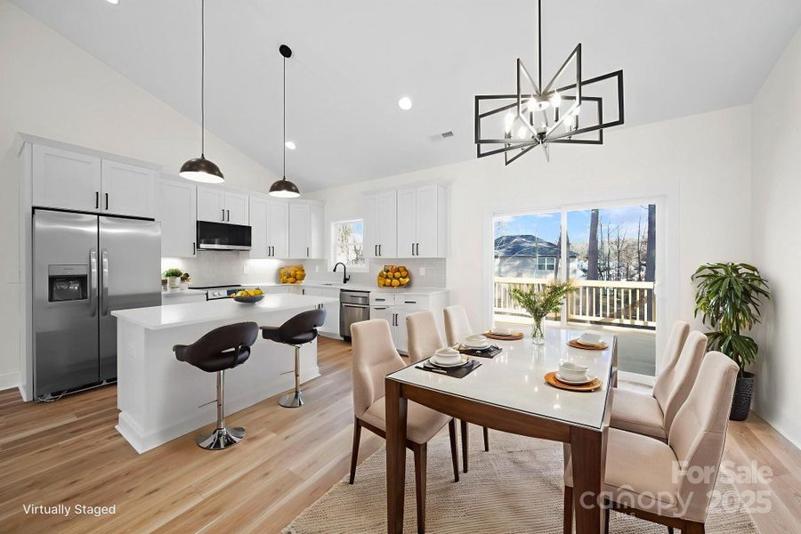 **Virtually staged**