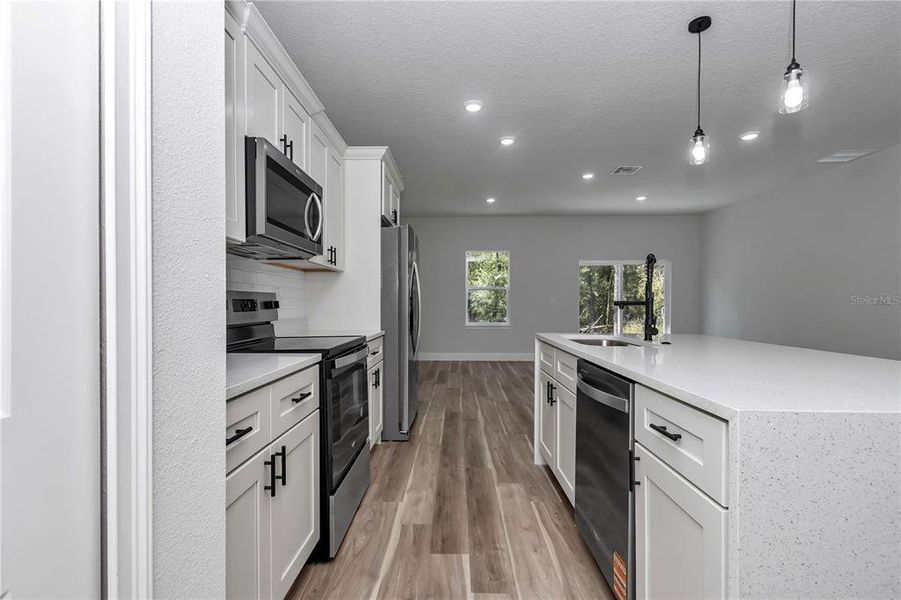 Furnished interior view inside a new home in , Dunnellon (Image 14).