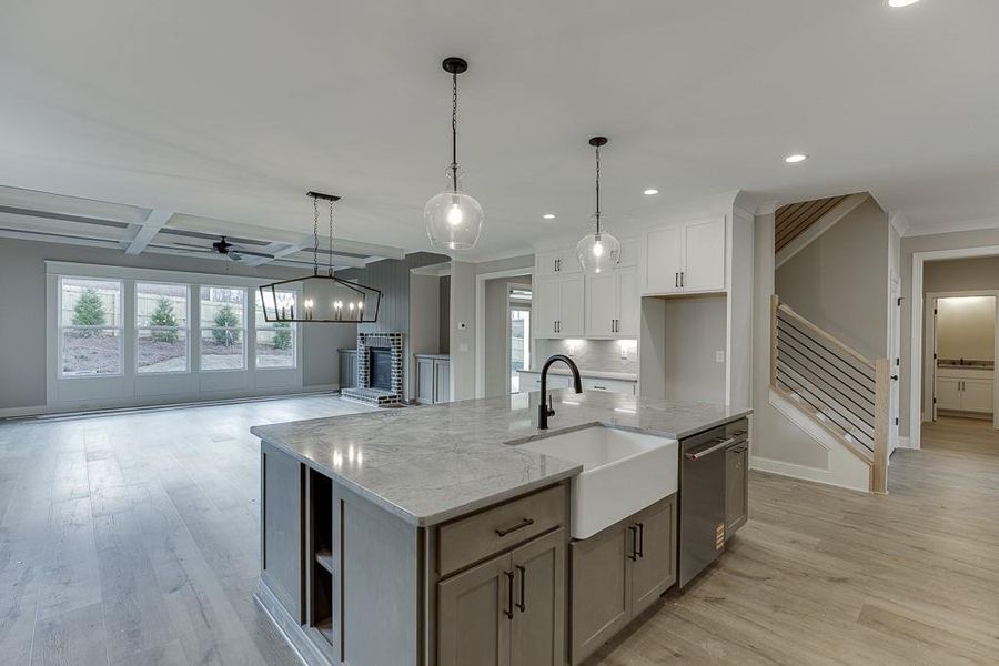 Furnished interior view inside a new home in , Buford (Image 13). Furnished interior view inside a new home in , Buford (Image 13).