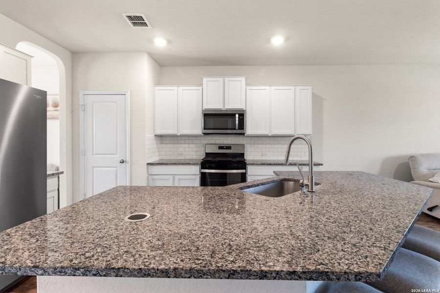 Furnished interior view inside a new home in , San Antonio (Image 11). Furnished interior view inside a new home in , San Antonio (Image 11).