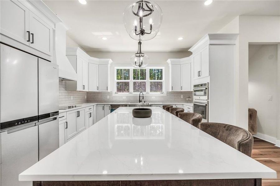 Furnished interior view inside a new home in , Winston (Image 13).