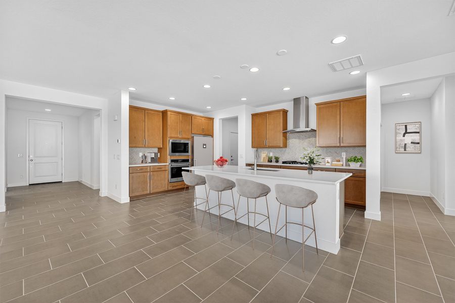 Furnished interior view inside a new home in Meridian, Queen Creek (Image 6).