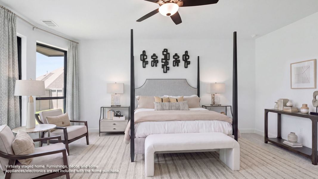 Furnished interior view inside a new home in Ramble, Celina (Image 8).