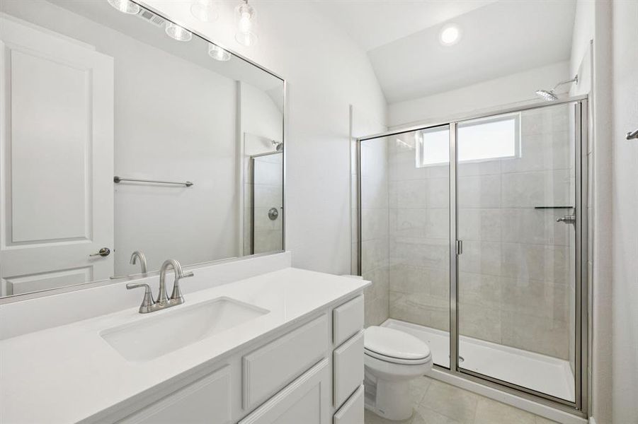 Furnished interior view inside a new home in Painted Tree - Woodland West, McKinney (Image 9).